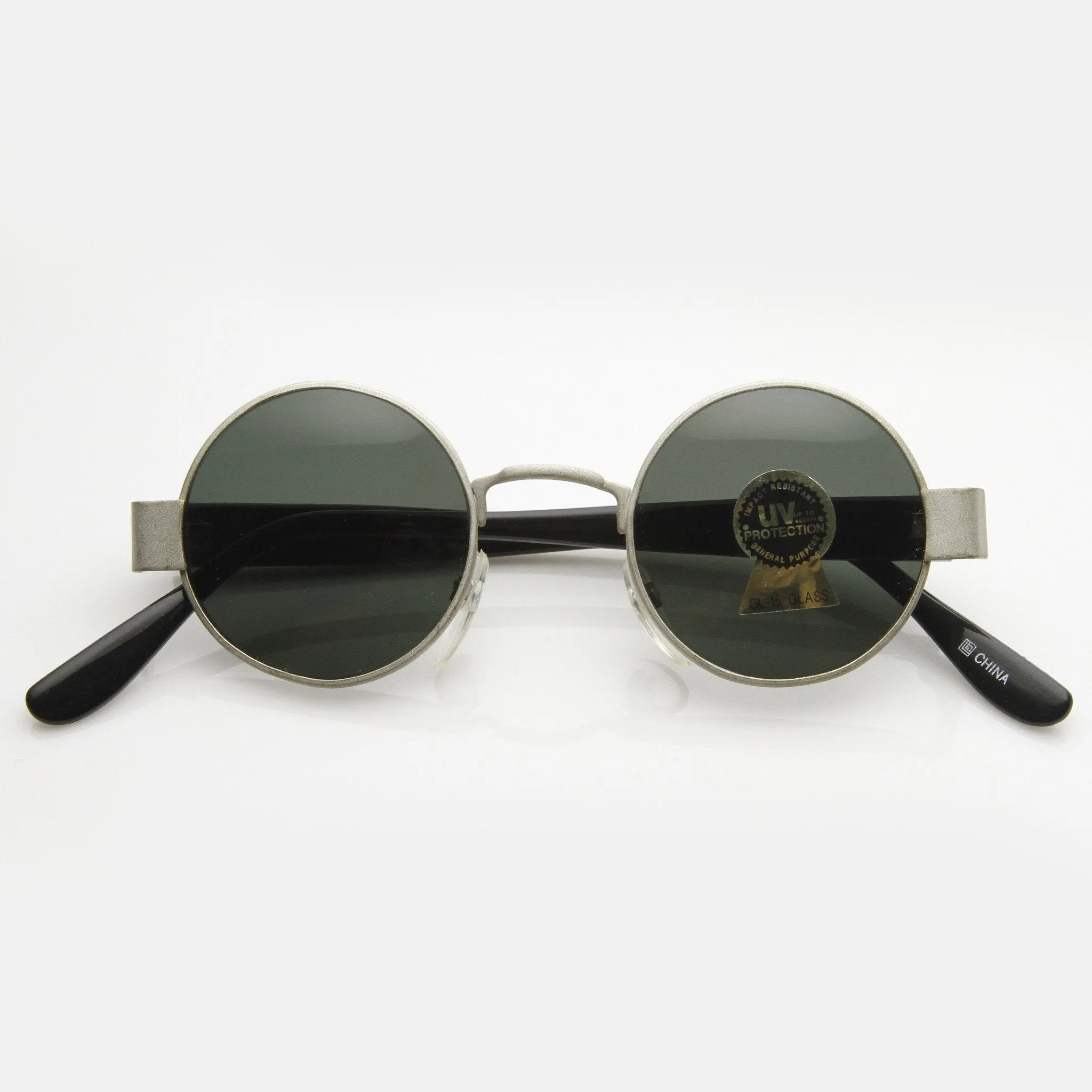 Steampunk Vintage Round Circle Spectacles Sunglasses 7014