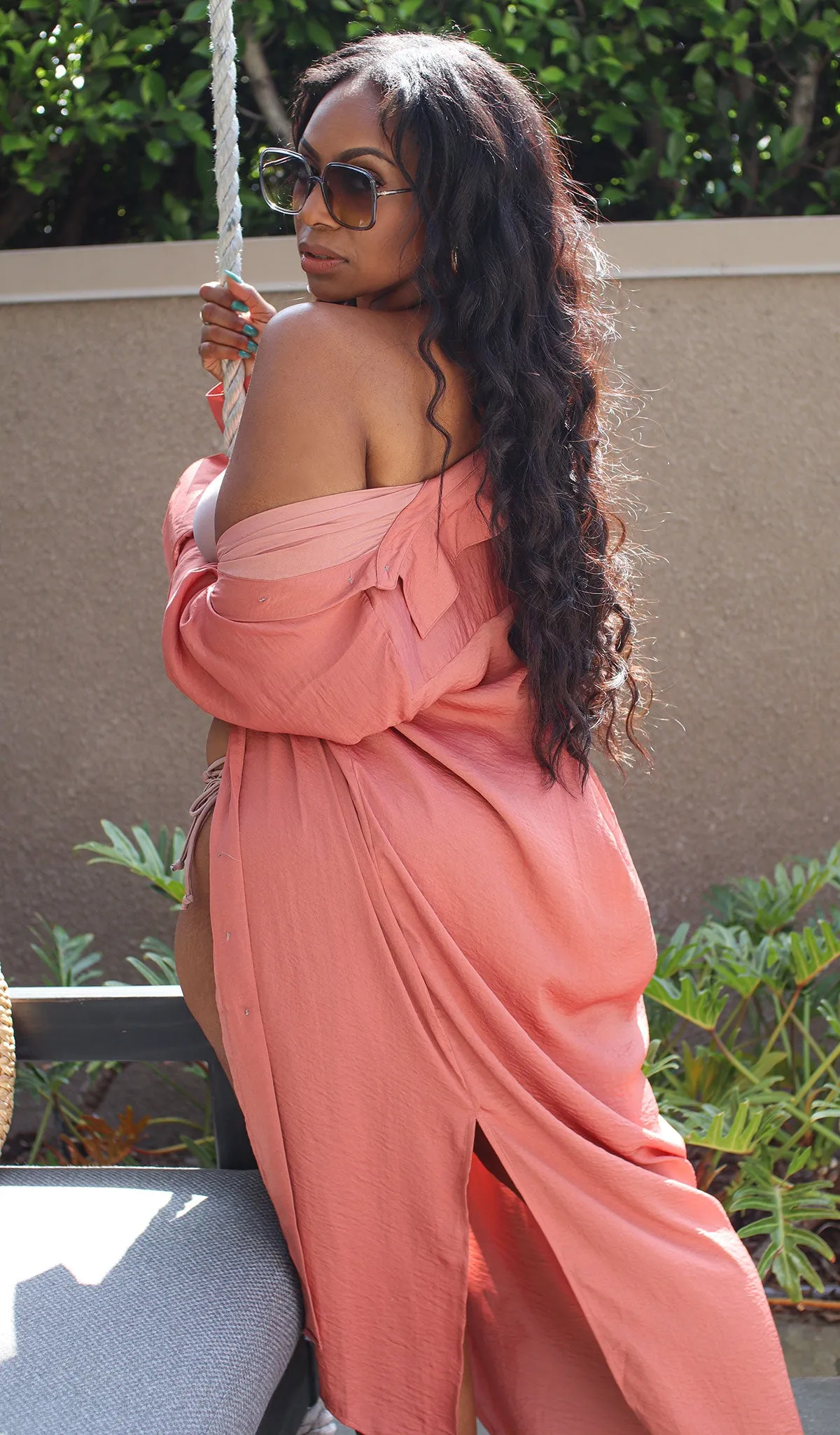 Such a Lady | Oversize Button Up