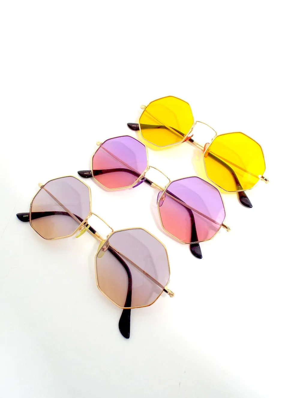 Summer of '69 Round Ombre Sunglasses