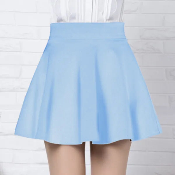 Sweet High Waist A Line Skort AD0198