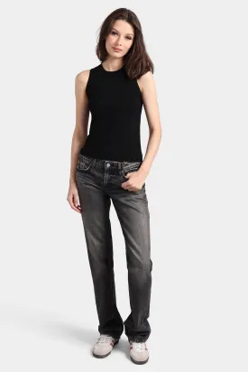 Viscose Tank, Black